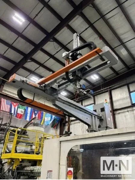950 TON 362 OZ MILACRON MODEL MPS-950 INJECTION MOLDING MACHINE MFG 2017