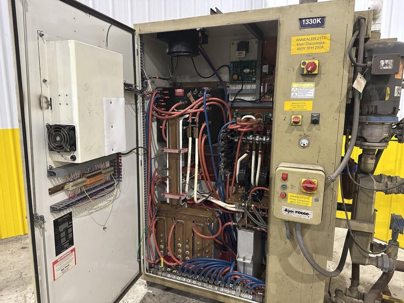 150 KVA 2008 AJAX-TOCCO MODEL PACER-S10 ANNEALING INDUCTION MACHINE: STOCK #22586