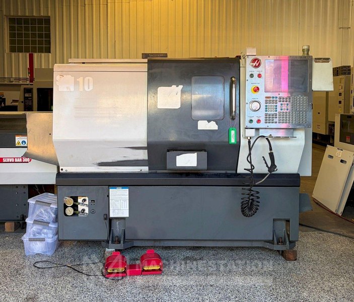 Haas ST-10 CNC Turning Center – Lathe W/ Bar Feeder
