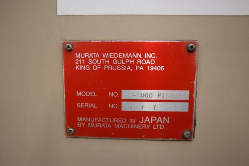 Murata Wiedemann Centrum 3000 CNC Turret Punch Press, 33 Ton, Fanuc  OP Control, 54 Station Turret, (2)AI Stations- Auction Item