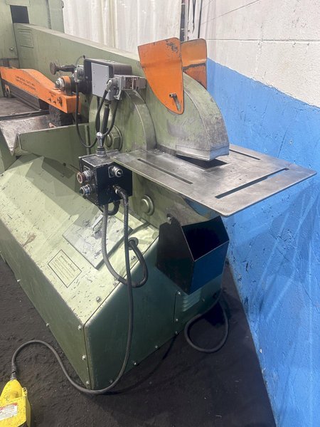 140  TON PIRANHA MODEL #PII-140  HYDRAULIC IRONWORKER: STOCK #77377