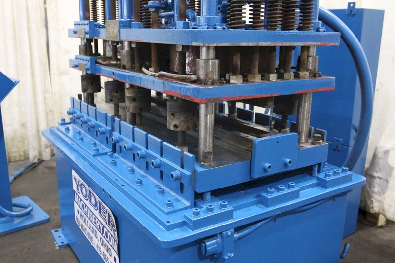 30 TON PNEUMATIC 6-POST PNEUMATIC INLINE PREPUNCH PRESS: STOCK #68646