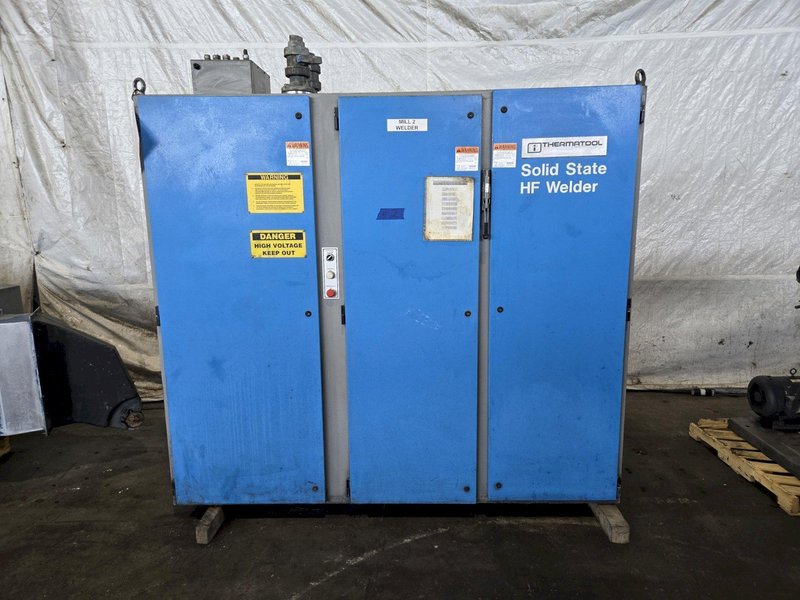 300 K.W. THERMATOOL SOLID STATE HIGH FREQUENCY WELDER. STOCK # 0758126