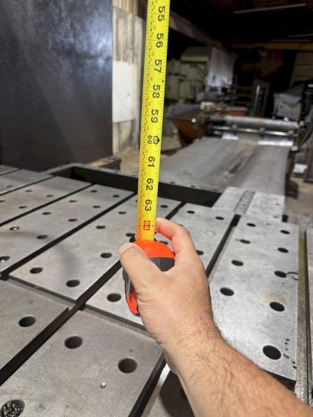 15 HP 68" X 168" ROCKFORD DOUBLE SIDED PLANER MILL. STOCK # 1214225