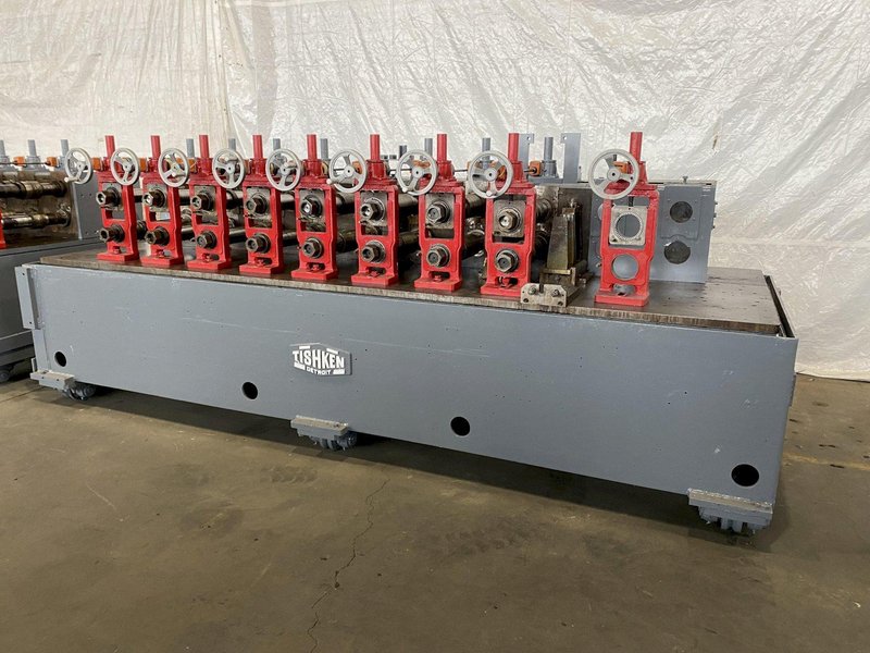 22/24 STAND X 3.5&quot; X 21&quot; TISHKEN MODEL #24HW-S-3-1/2 ROLLFORMER, NEW 1999. STOCK #0950821