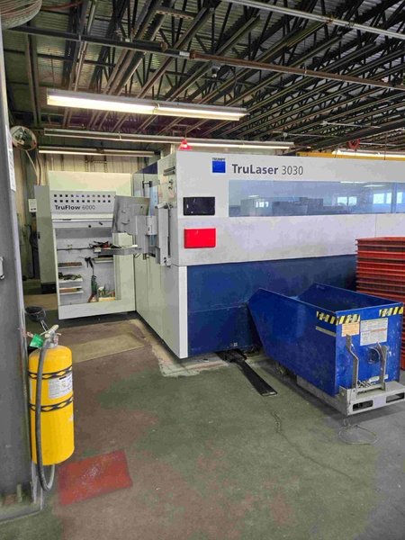 6,000 Watt 5′ x 10′ Trumpf TruLaser 3030, 2017