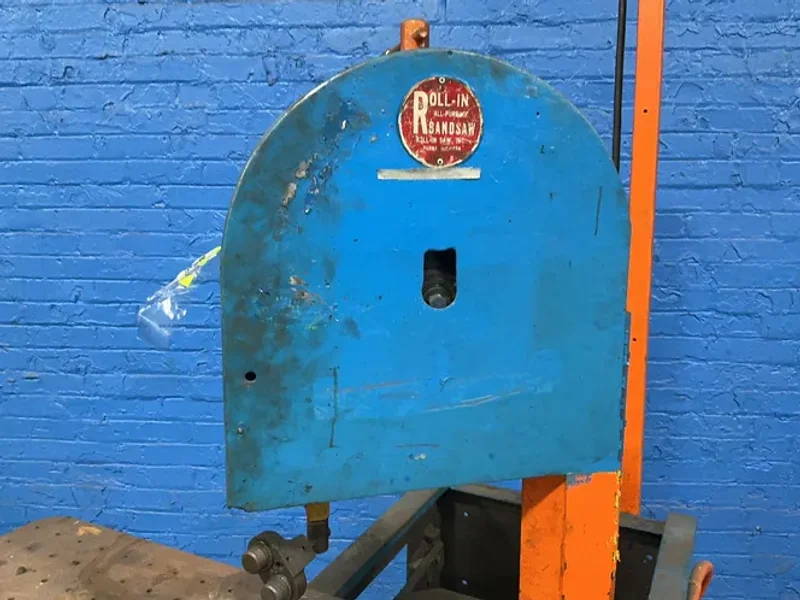ROLL-IN SAW, INC. 10" throat / 9" high VERTICAL BAND SAW