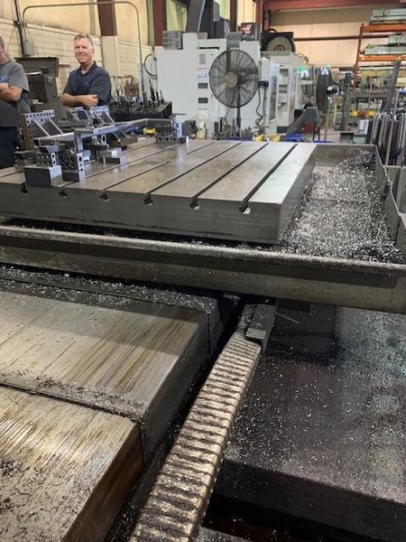 4&quot; KURAKI KBR-1105BX CNC TABLE TYPE HORIZONTAL BORING MILL. STOCK # 1060021