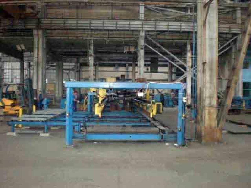 96&quot; x 0.375&quot; x 40,000# Herr Voss Cut To Length Line