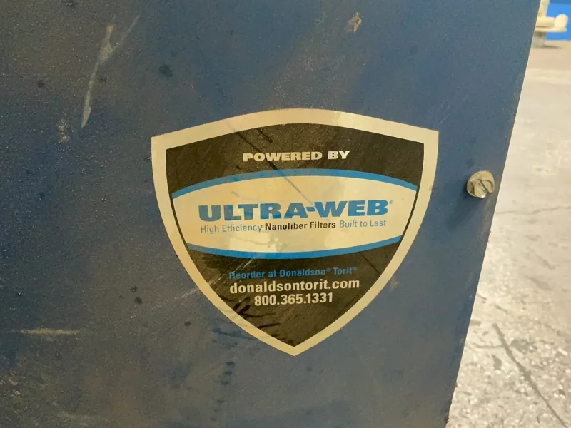 DONALDSON DUST COLLECTOR  -  EZ TRUNK