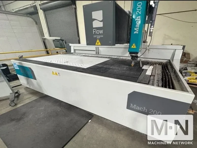 2021 FLOW MACH 200 4020 PIVOT 5-AXIS CNC WATERJET - LOW HOURS