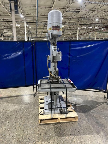 EDLUND 2F15 DRILL PRESS 30″ SINGLE SPINDLE USED