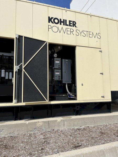 1250 KVA KOHLER 1250-REOZMD GENERATOR. NEW IN 2017. STOCK # 0434226