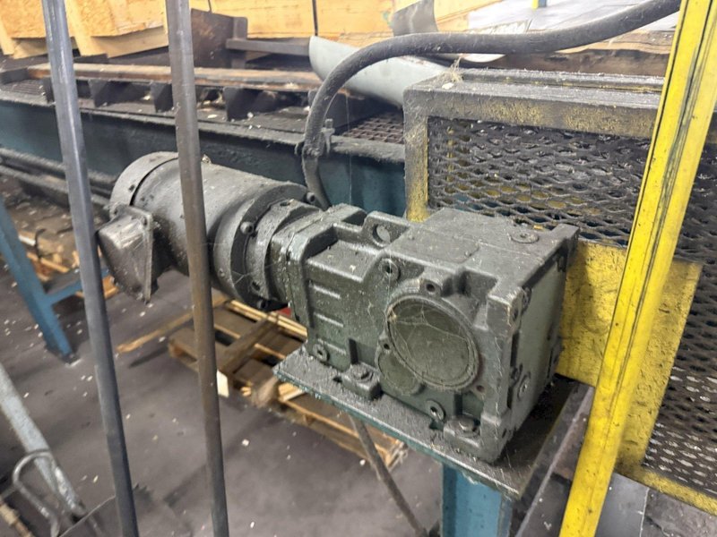 48" X 25' HEAVY DUTY STEEL MESH BELT POWERED CONEYOR: YOBRO #25907