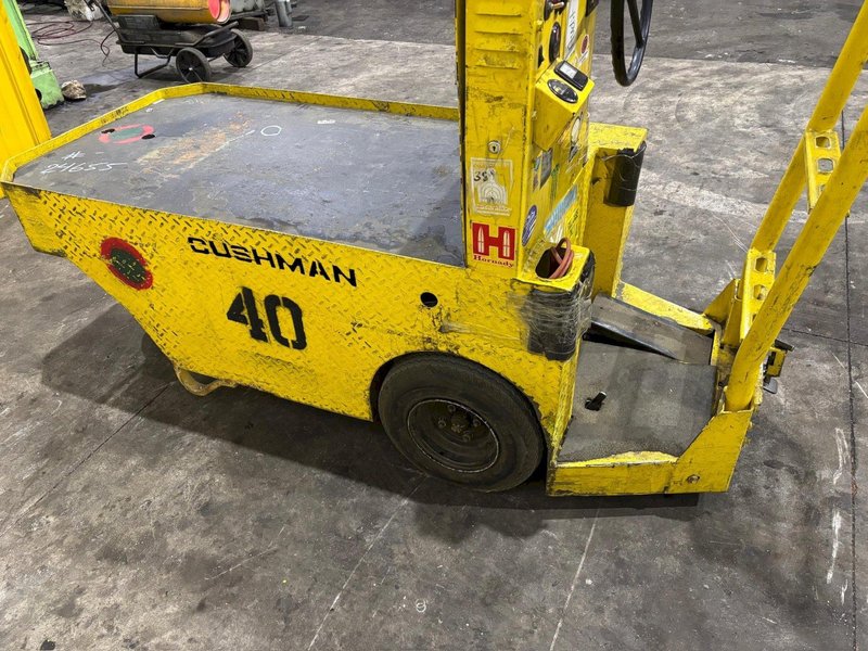 36 VOLT CUSHMAN MODEL 898361 STOCK CHASER/TUGGER CART: YOBRO #24655