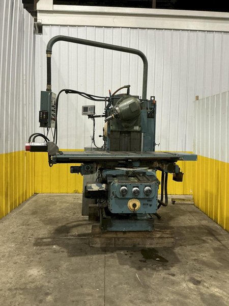 70" X 18" HECKERT MODEL #FU-400E UNIVERSAL MILL, VERTICAL HEAD &amp; CNC FANUC CONTROL: YOBRO #25329