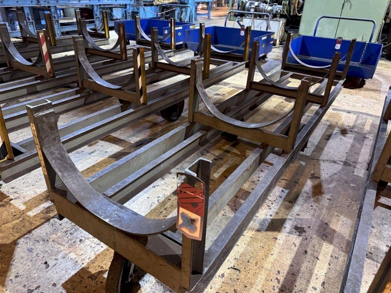 10,000 LBS MECO BCT120-10 ROLLING STOCK CART. STOCK # 1110025