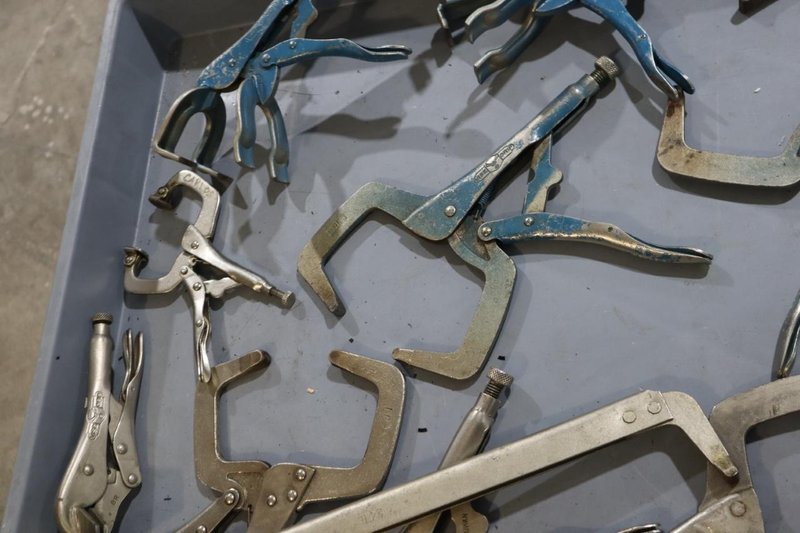 Vise Grips Clamps, Assorted Types and Sizes- Auction Item