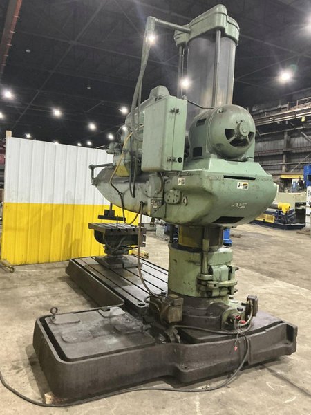8' X 19" CINCINNATI BICKFORD RADIAL DRILL: STOCK #18554
