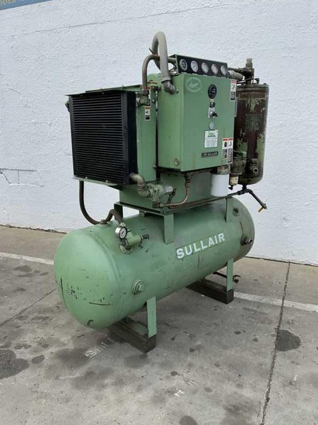25 HP SULLAIR Rotary Screw Air Compressor, Model 10B-25