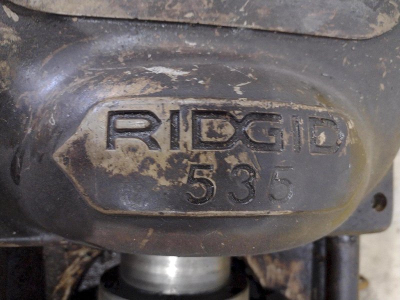 2" RIDGID MODEL #535 PIPE THREADER: STOCK #22503