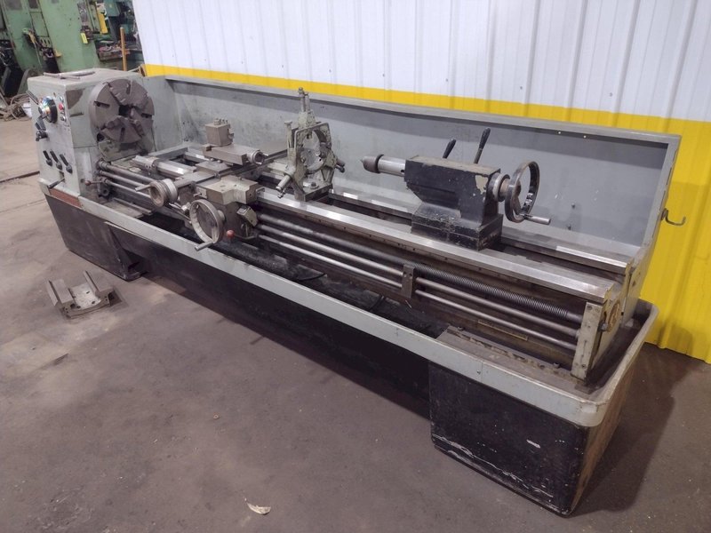 17" x 108" CLAUSING COLCHESTER MODEL #17 ENGINE LATHE, 3.25" HOLE: STOCK #14660
