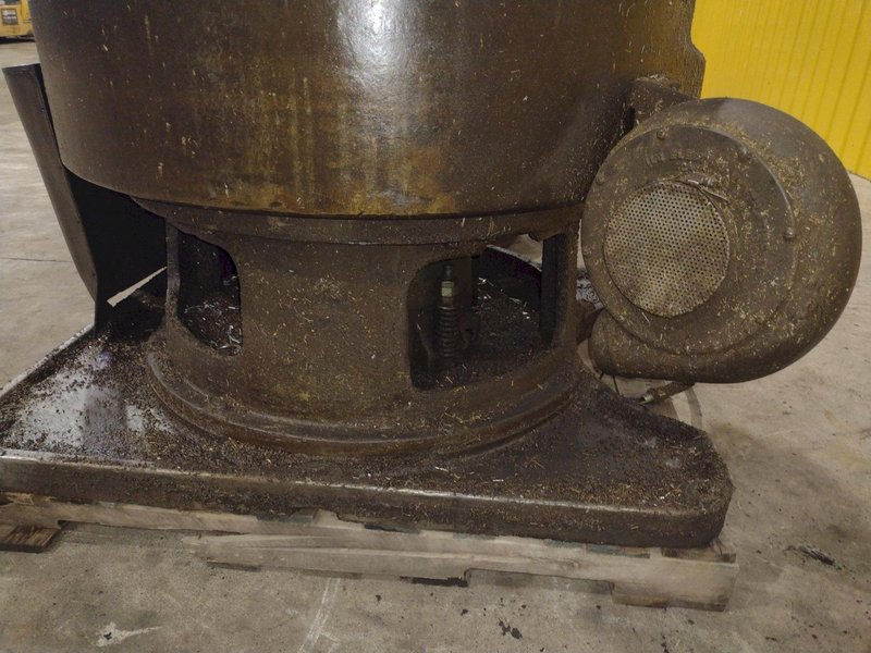 30&quot; BARRETT MODEL #1100E MOTORIZED CHIP SPINNER / WRINGER w/ (2) CHIP PANS: STOCK #23373