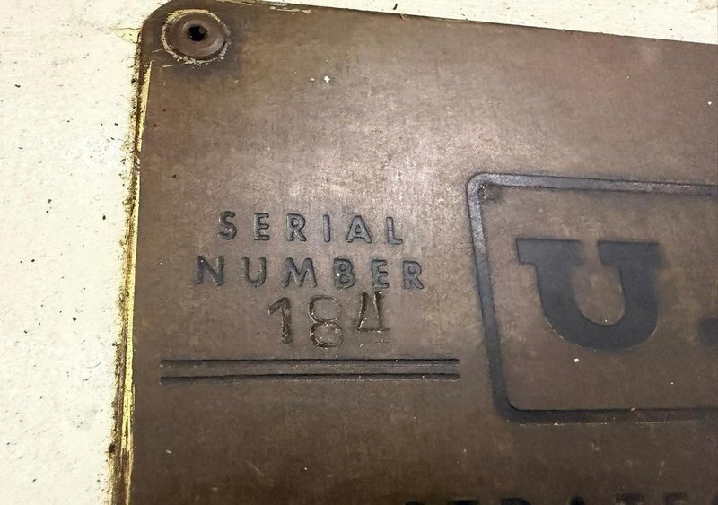 US BAIRD NO. 35 MULTISLIDE (FOUR SLIDE) WIRE &amp; STRIP FORMING MACHINE: YOBRO #26060