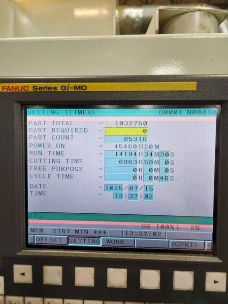 Sugino Self Center VC15 VMC, 2017 – Dual-Workholding, Synchronous Machining, Rigid Tap, 12k Spindle