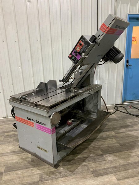18" X 20" METAL MIZER MODEL 2018, TILT-FRAME VERTICAL BAND SAW.: STOCK #81426