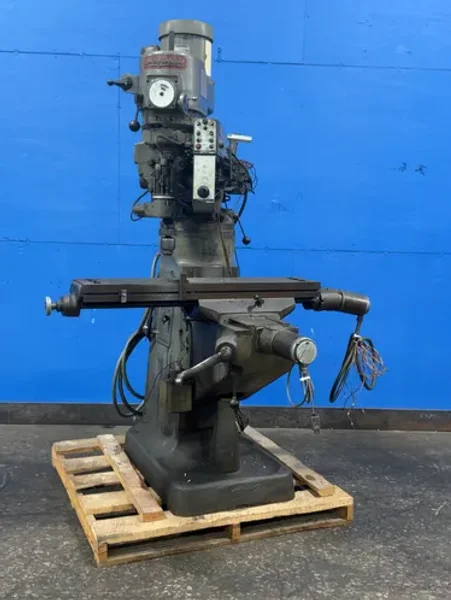 Bridgeport 42” X 9” Vertical Mill