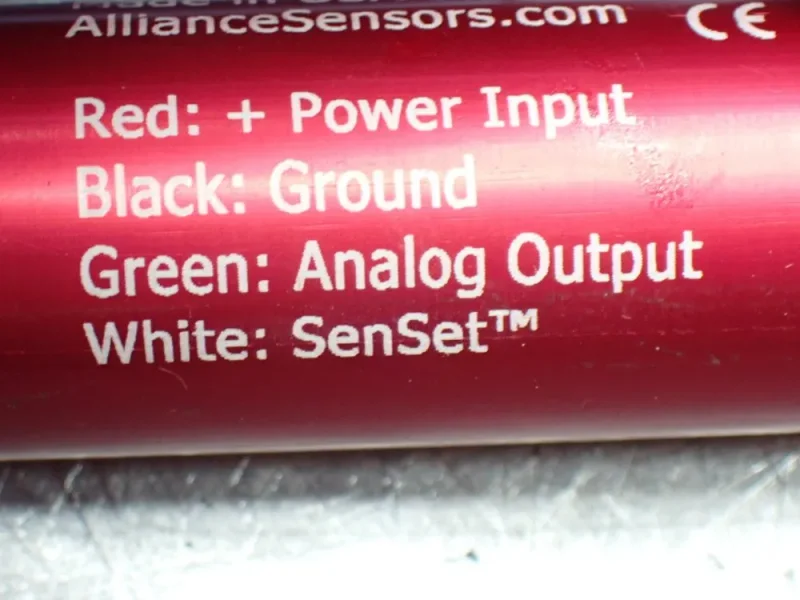 ALLIANCE SENSORS GROUP 2 LINEAR VARIABLE INDUCTIVE TRANSDUCER POSITION SENSORS  -  LRE-27-050-R-00-10-A