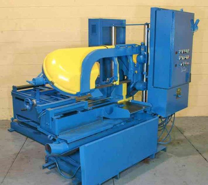 12' X 16' WELLSAWS MODEL #1216HA HORIZONTAL BANDSAW:  STOCK #51329