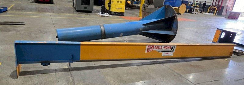 ABELL-HOWE 2 TON JIB CRANE USED
