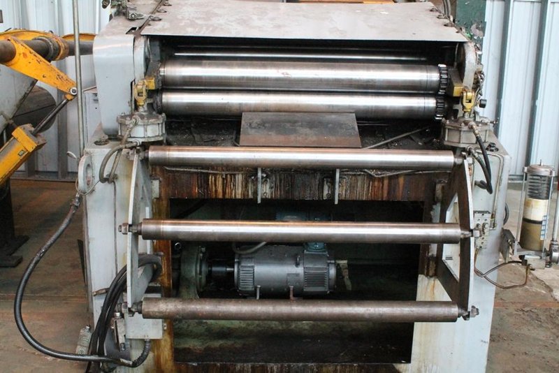 42&#039; X .060&#039; AUTOMATIC FEED STRAIGHTENER &amp; THREADING TABLE: STOCK #64189