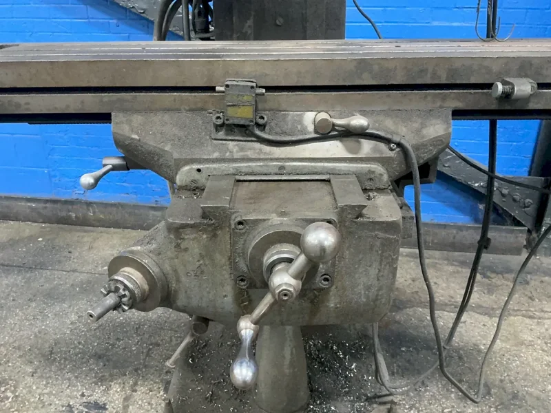 BRIDGEPORT 9” X 42” VERTICAL MILL