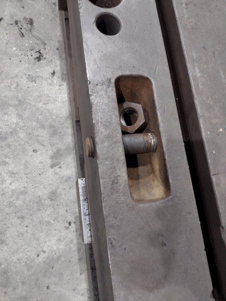 12&#039; X 4&#039; X 14&quot; T-SLOTTED FLOOR PLATE: STOCK  #23501