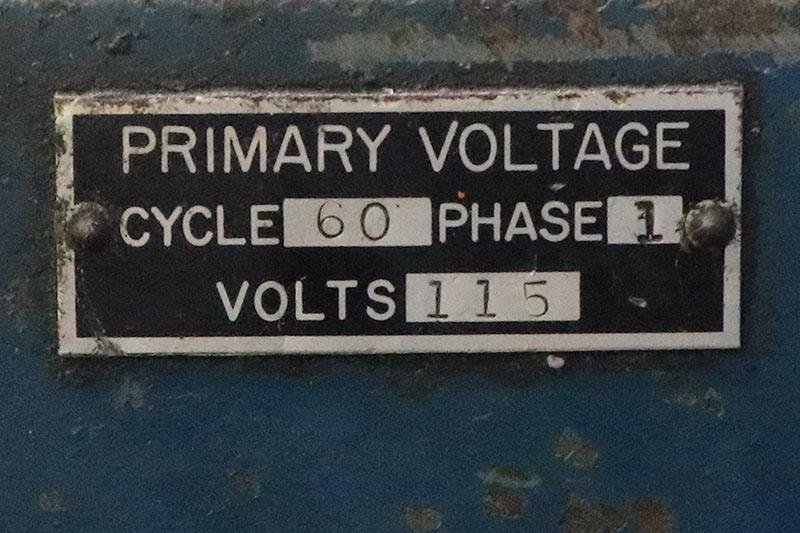 5,000 LB. COOPER-WEYMOUTH NON-MOTORIZED UNCOILER MODEL 5000-18P      Stock #14455