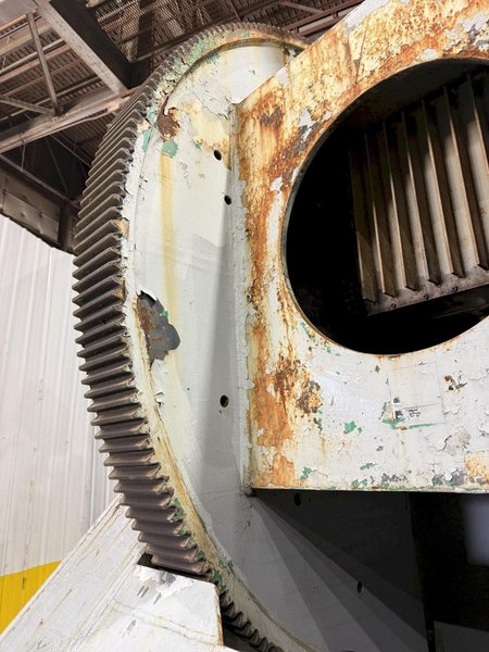 120,000 LBS (60 TON) ARONSON MODEL #G1200 POWERED WELDING POSITIONER: STOCK #15007