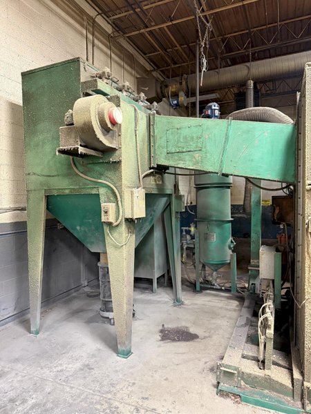 7' X 14' X 8' CLEMCO BLAST ROOM. STOCK #0431826