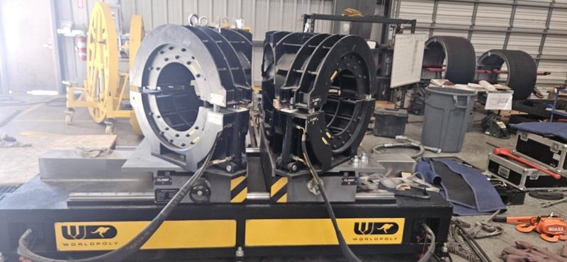 Worldpoly WH630 CNC Butt Welder, 2021 – 12″-24″ Capacity