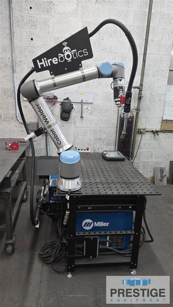 Universal Robot UR10e Cobot HireBotics Robot with Miller Welder