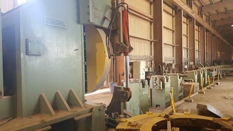 64" (1640mm) CAGIL SINGLE HEAD PIPE BEVELING MACHINE