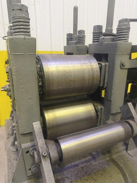 8" WIDE YODER 4-ROLL POWERED COIL FEEDER: YOBRO #24666