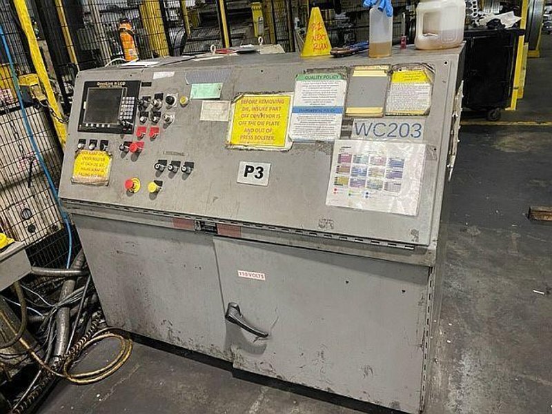 300 ton Eagle SC2-300-108-48 Used Straight Side Stamping Press For Sale, Recondition in Process, Year 1995