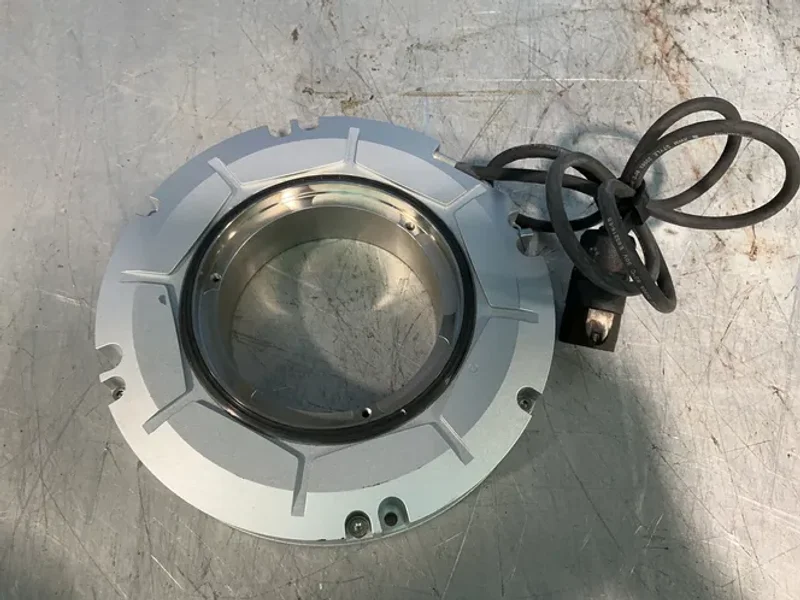 HEIDENHAIN 8” OUTER DIAMETER / 4” BORE ROTARY ANGLE ENCODER  -  RCN 729 32768 03S17-7V