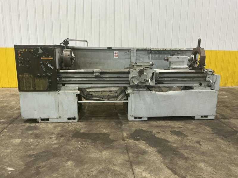 17" X 84" DOALL MODEL #16 ENGINE LATHE 2-5/8" HOLE: YOBRO #25681