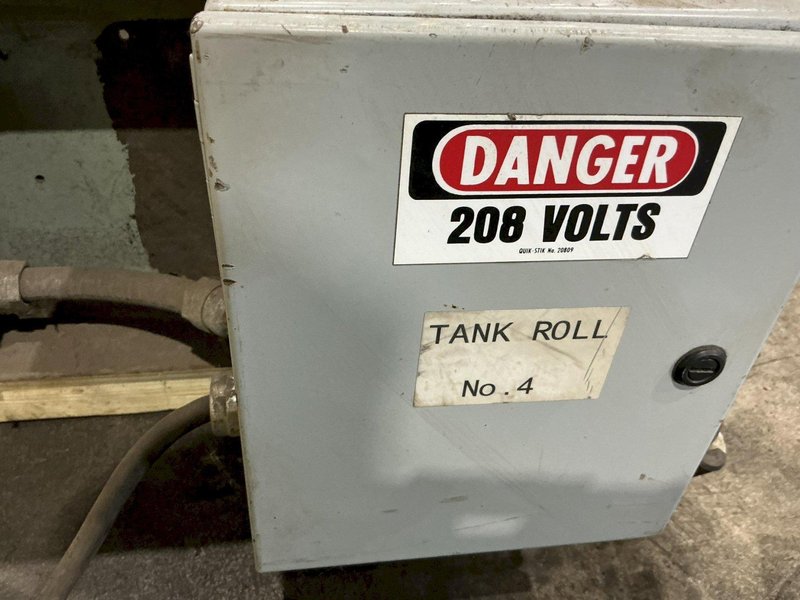 ARONSON TANK TURNING ROLLS W/ DRIVE &amp; IDLER: YOBRO #25145