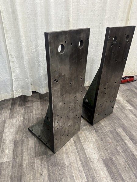 1 SET 18&quot; X 48&quot; ANGLE PLATES: STOCK #78445