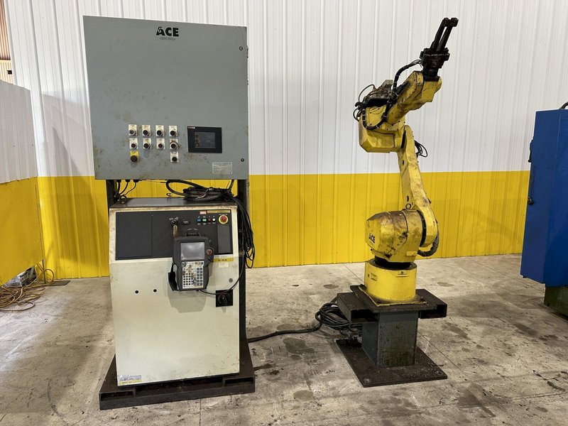 2008 FANUC MODEL #M-16iB20 PICK &amp; PLACE ROBOT WITH FANUC R-30IA CONTROLLER: STOCK #20849